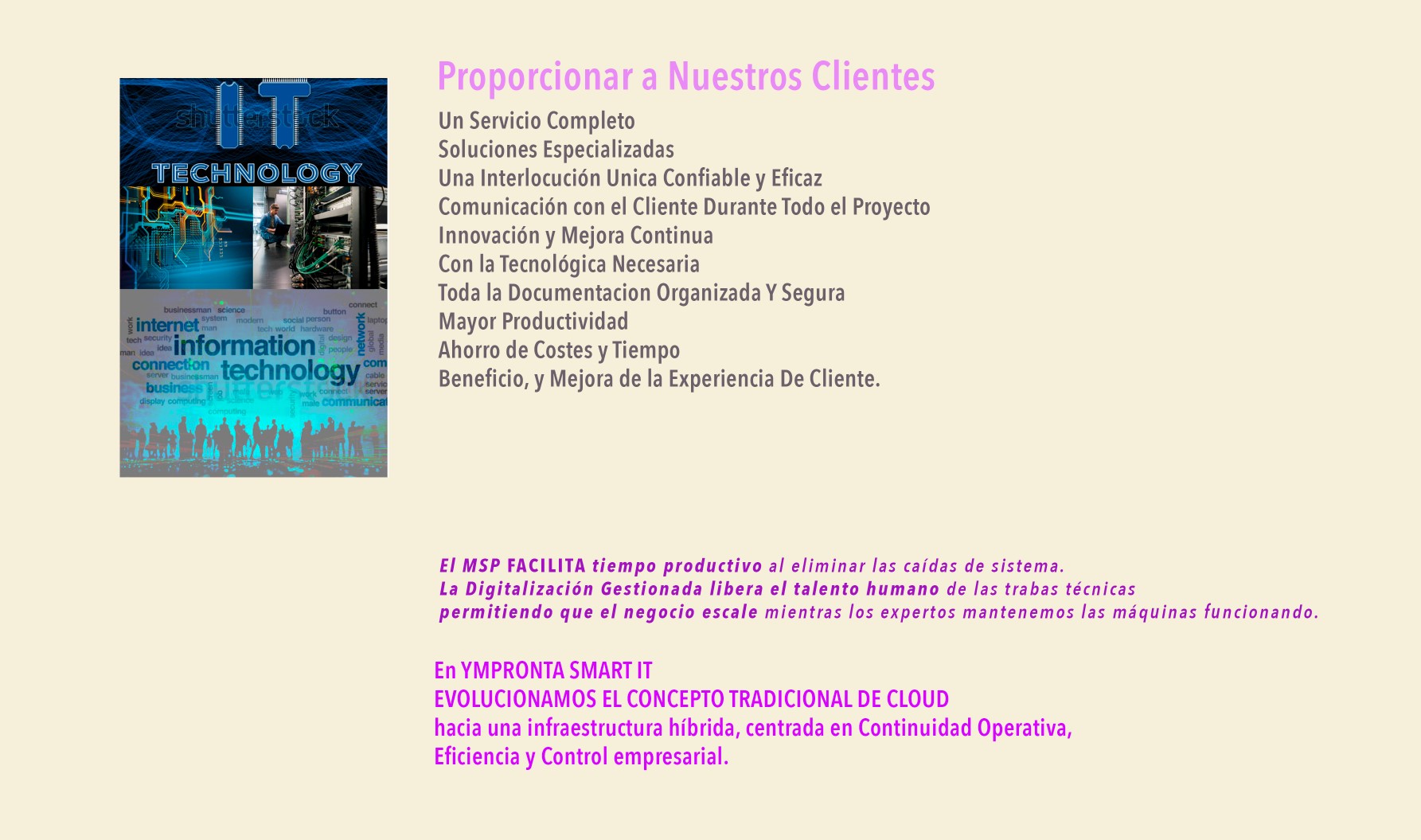 Modelo MSP explicado